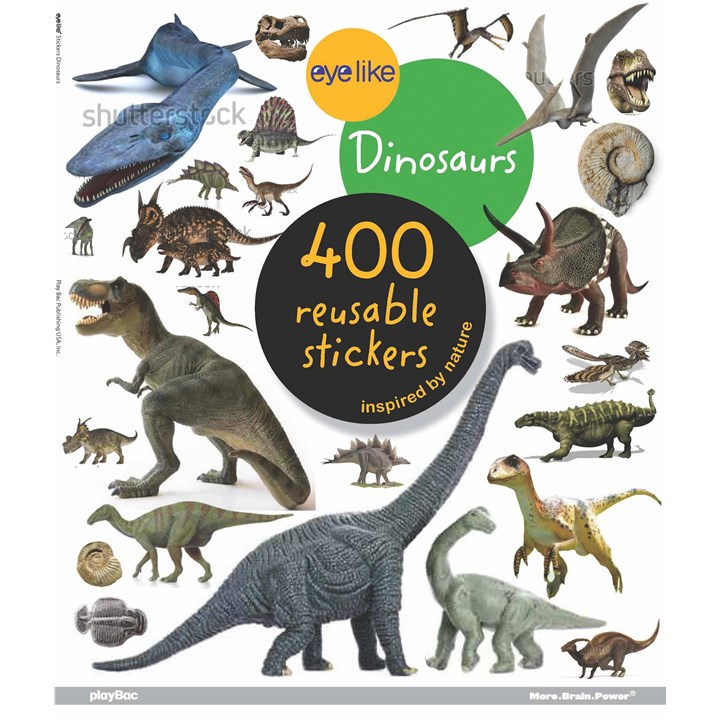 Eyelike, Dinosaurs Sticker Activity Book