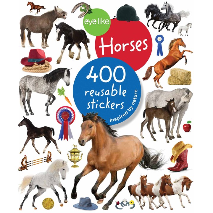 Eyelike, Horses Sticker Activity Book