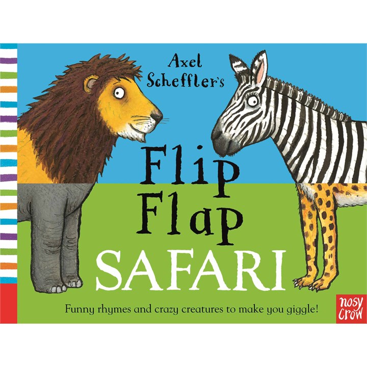 Axel Scheffler's Flip Flap Safari Childrens Book