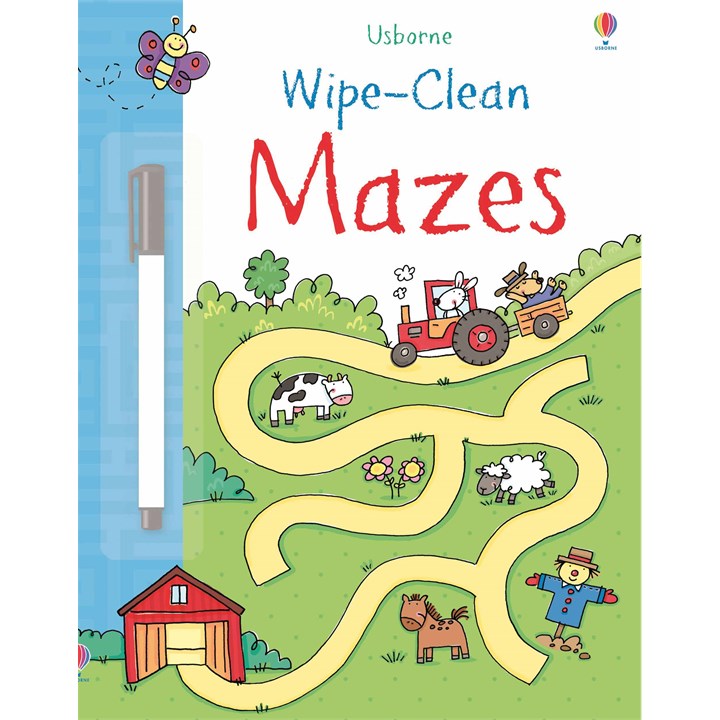 Usborne Wipe-Clean, Mazes Activity Book