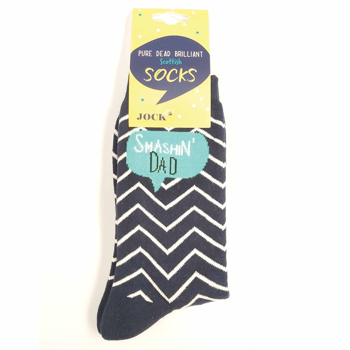 Jock, Smashin Dad Socks - Size 7 - 11