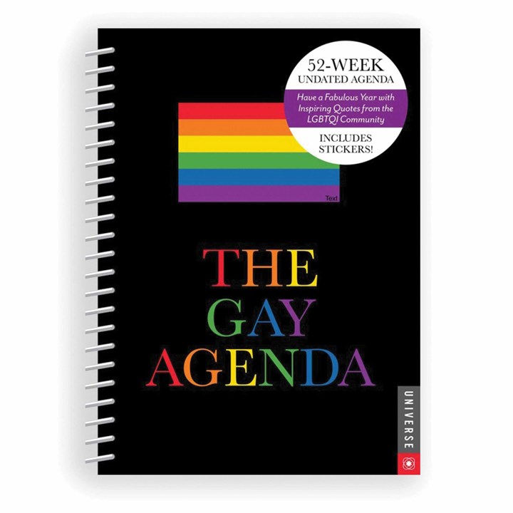 The Gay Agenda Perpetual A5 Diary
