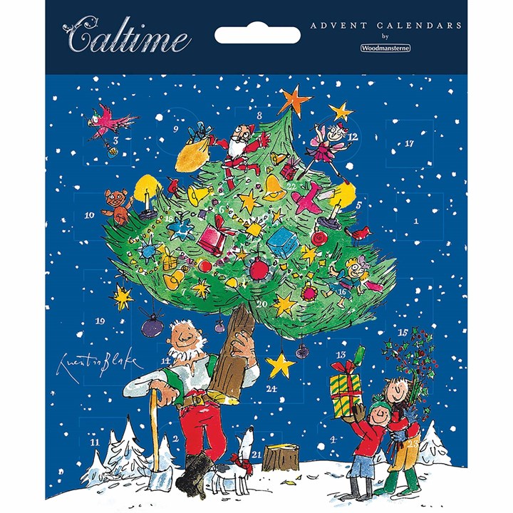 Quentin Blake, Christmas Tree Mini Advent Card