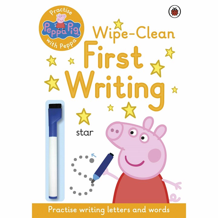 Peppa Pig, Wipe-Clean First Writing Official Book