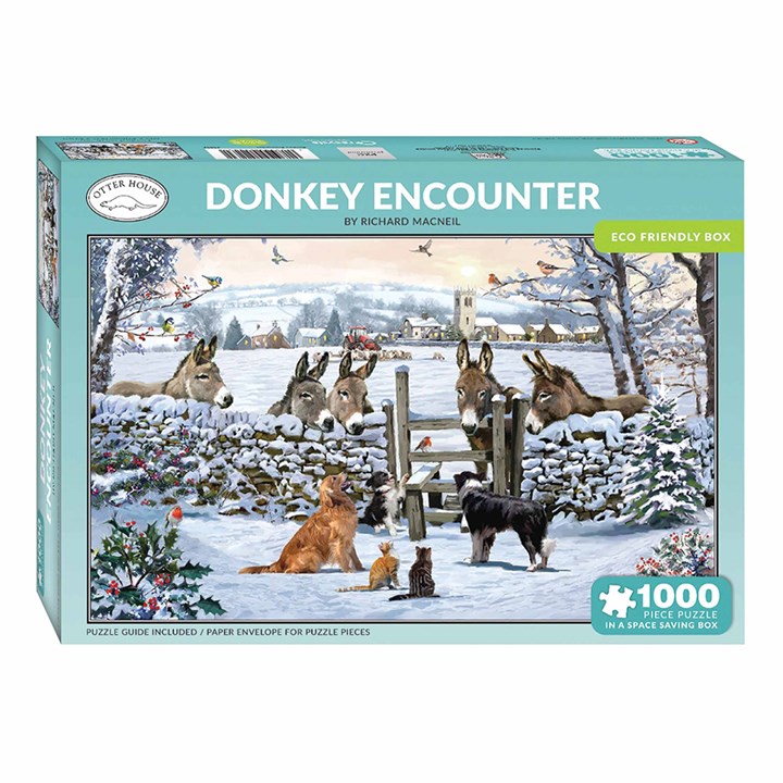 Donkey Encounter Jigsaw