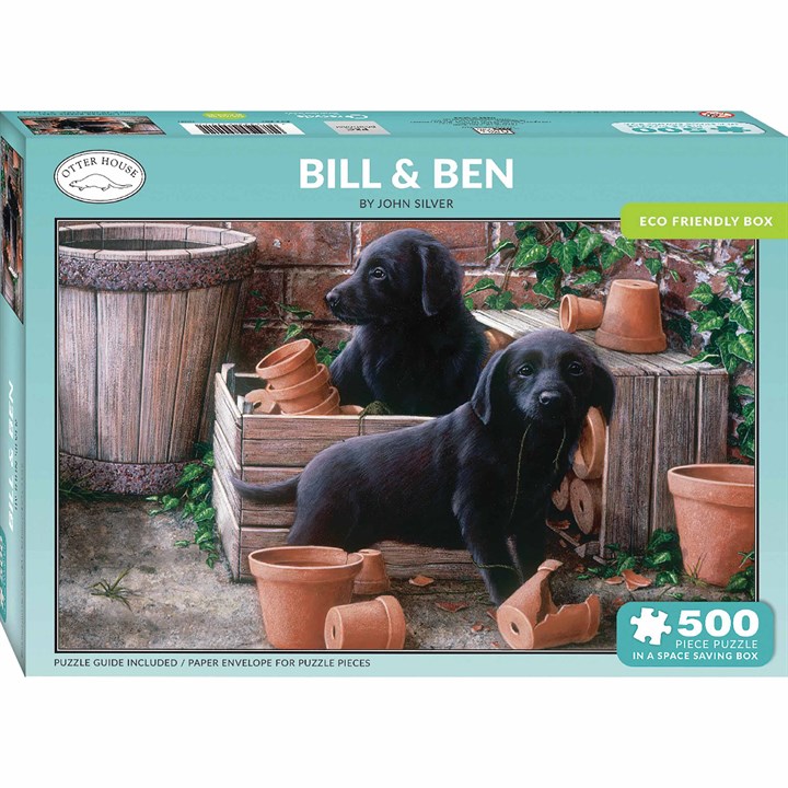 Bill And Ben Labrador Puppy Jigsaw