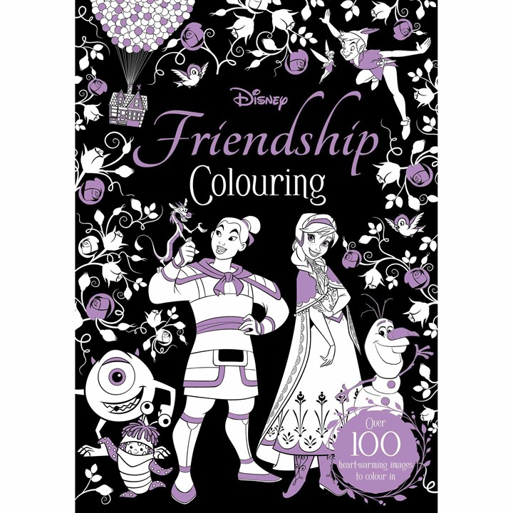 Disney, Friendship Colouring Book
