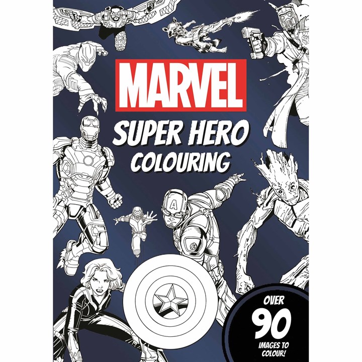 Disney Marvel, Super Hero Official Colouring Book
