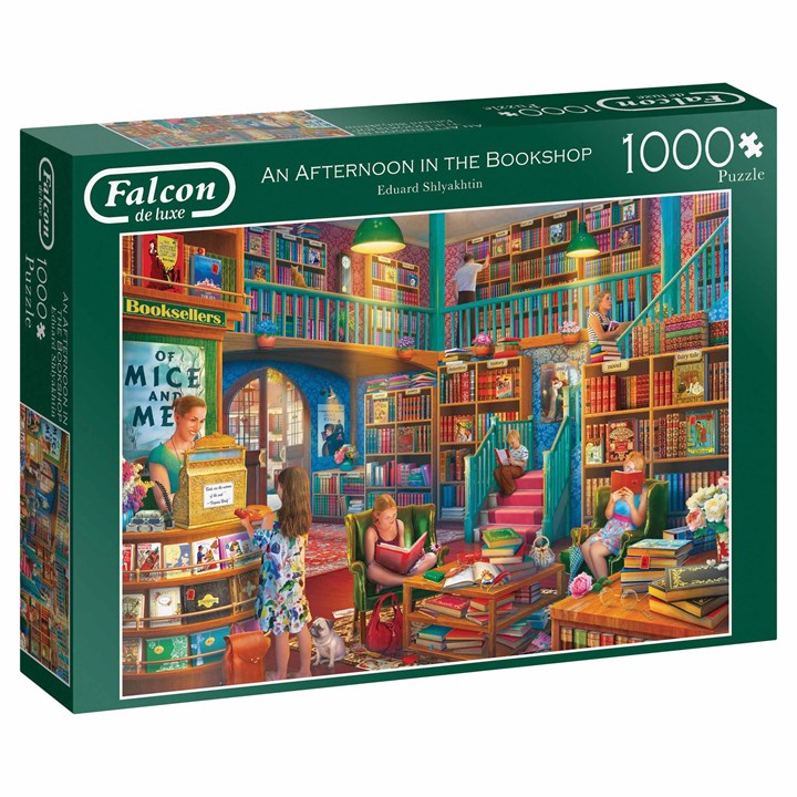 Falcon, An Afternoon In The Bookshop Jigsaw