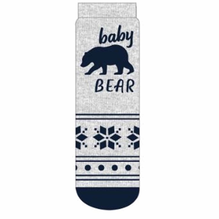 Baby Bear Christmas Socks - Size 6 - 8.5