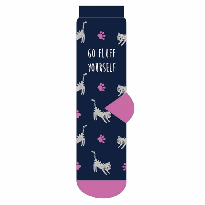 Go Fluff Yourself Socks - Size 4 - 8