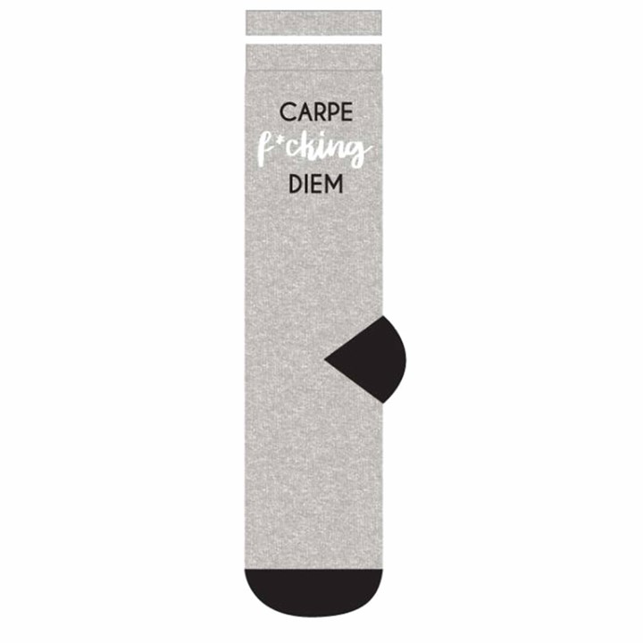 Carpe F*cking Diem Socks - Size 7-11