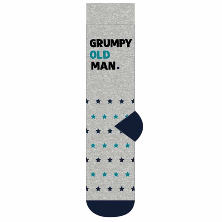 Grumpy Old Man Socks - Size 7-11