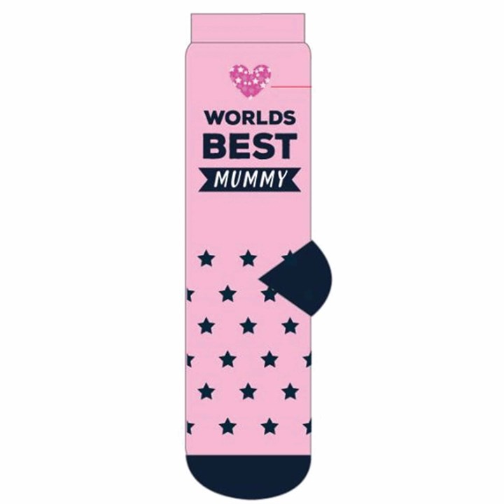 Worlds Best Mummy Socks - Size 4 - 8