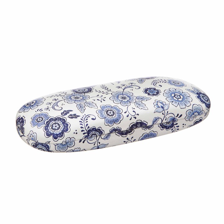 Blue Willow, Floral Glasses Case