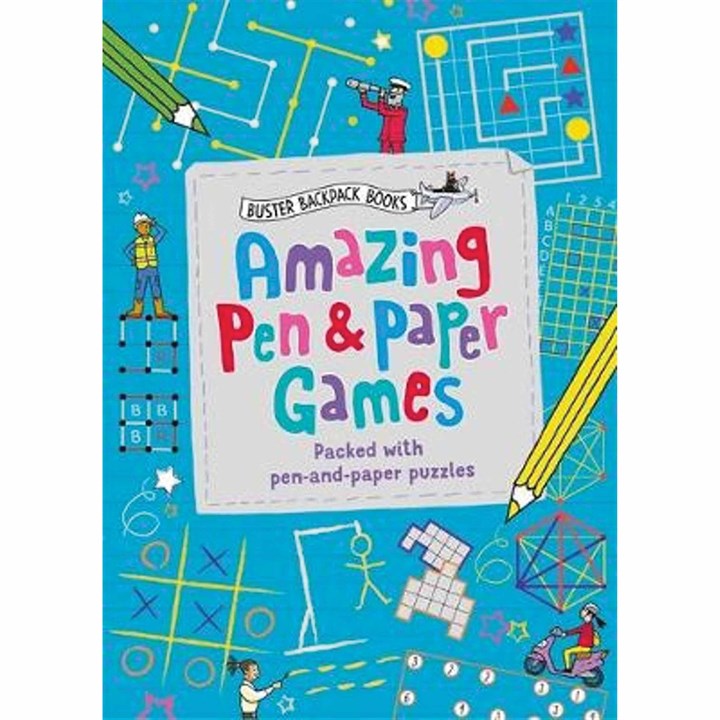 Amazing Pen & Paper Games Book