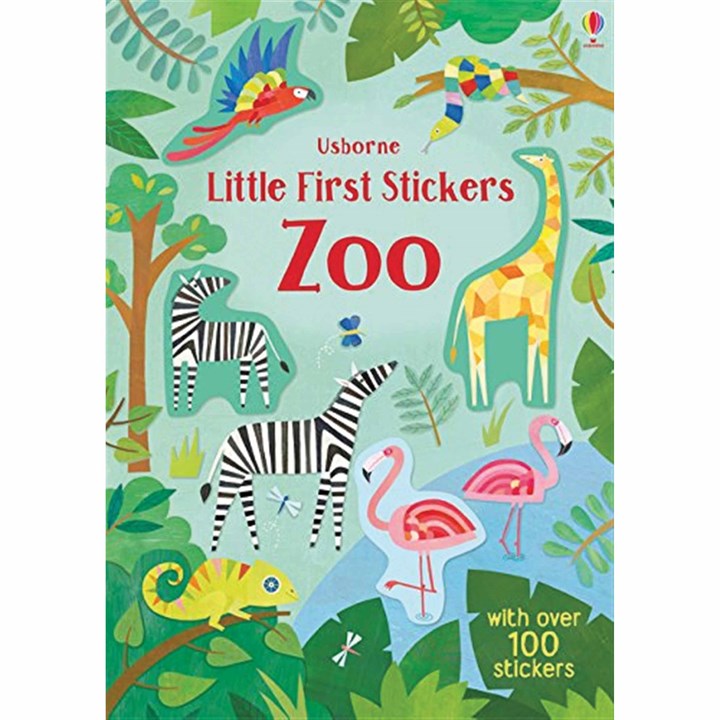 Usborne, Little First Stickers Zoo Book