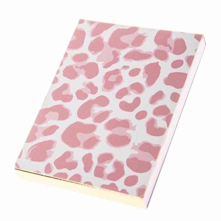 Pink Leopard A7 Notepad