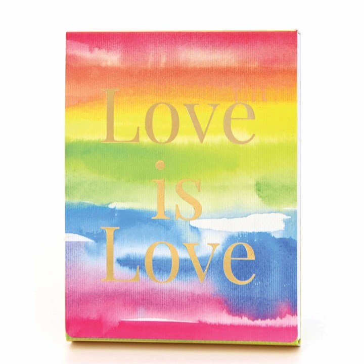 Love Is Love A7 Notepad