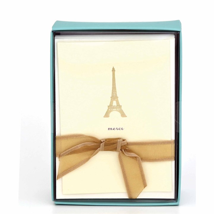 La Petite Presse, Eiffel Tower Thank You Note Card Set