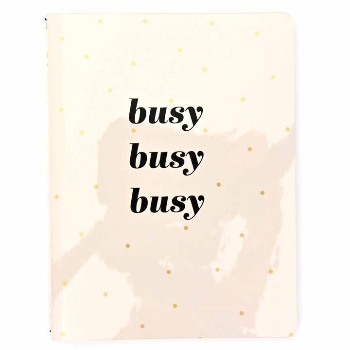 Busy, Busy, Busy A5 Journal