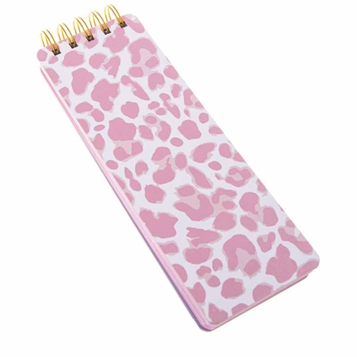 Pink Leopard Reporter Notepad