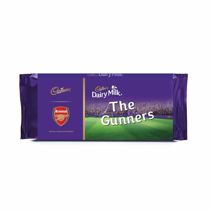 Arsenal FC, The Gunners Chocolate Bar