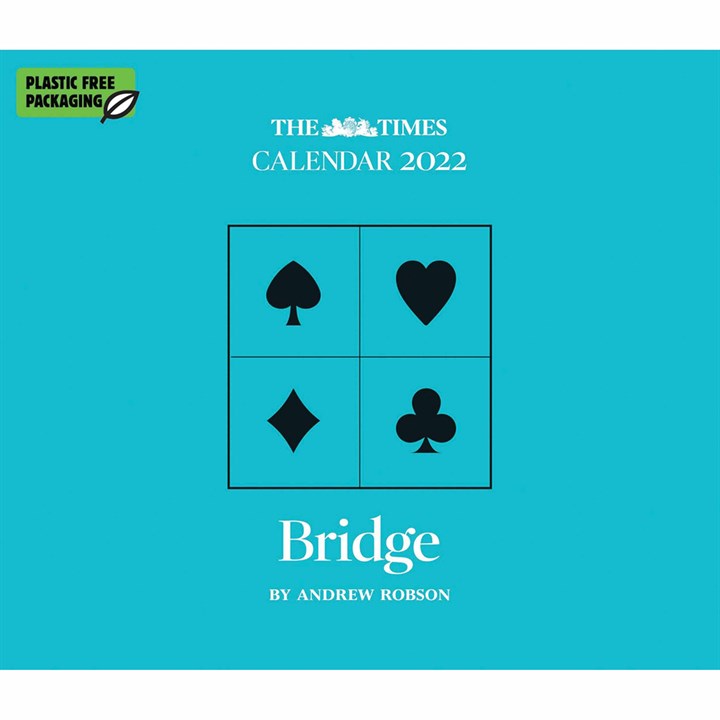 The Times, Bridge Official Desk Calendar 2022