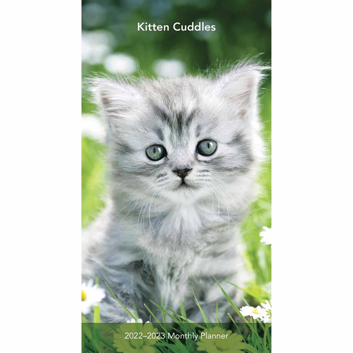 Kitten Cuddles Slim Diary 2022 - 2023