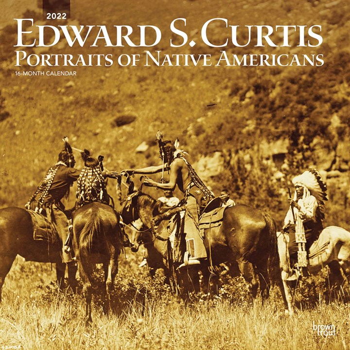 Edward S. Curtis, Portraits Of Native Americans Calendar 2022