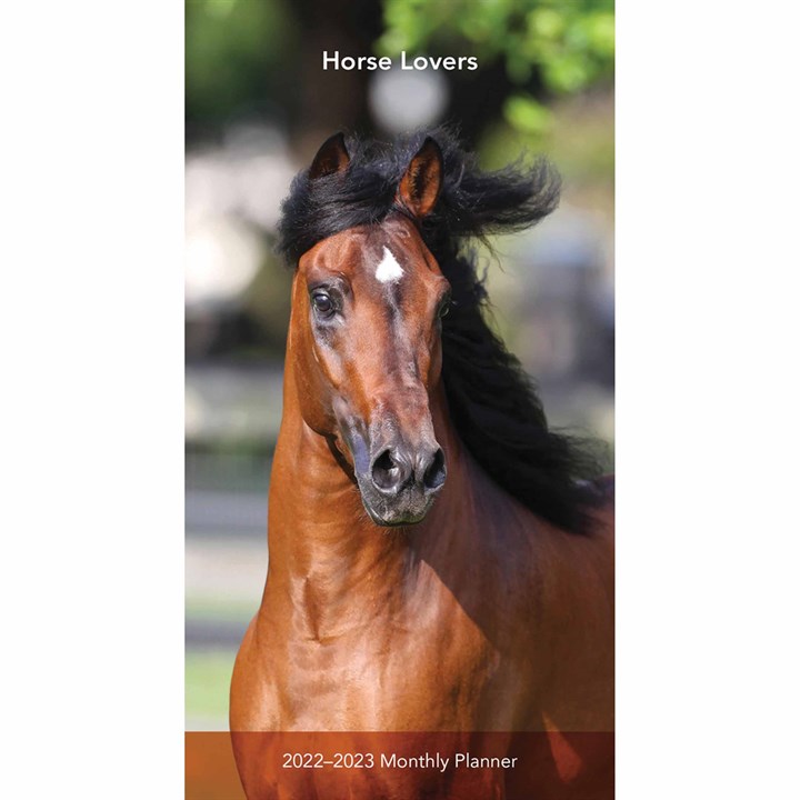 Horse Lovers Slim Diary 2022 - 2023