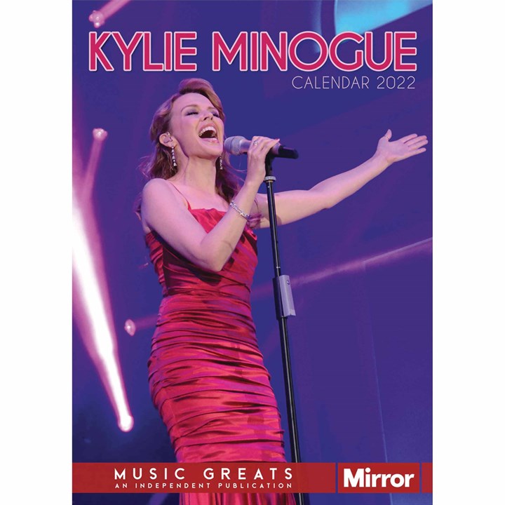 Kylie Minogue Unofficial A3 Calendar 2022
