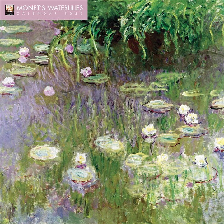 Claude Monet, Waterlilies Calendar 2022