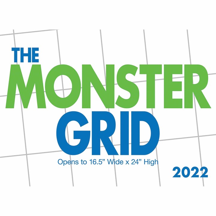 Monster Grid Deluxe Calendar 2022