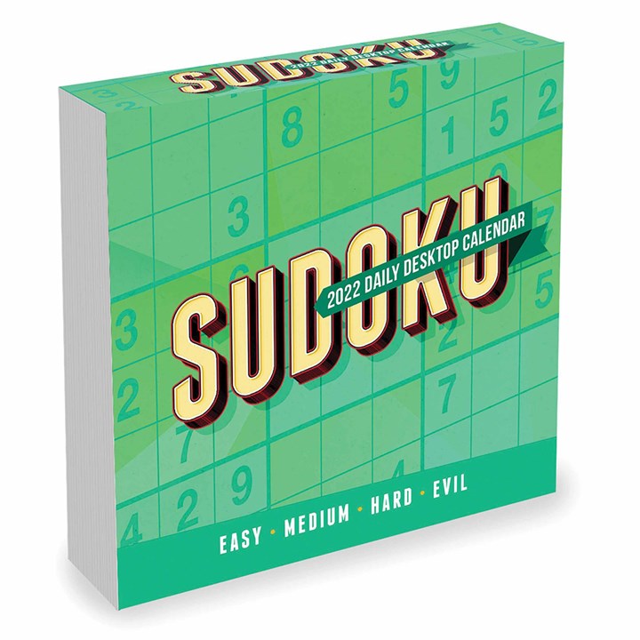 Ultimate Sudoku Desk Calendar 2022