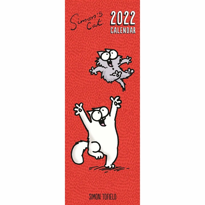 Simon's Cat Slim Calendar 2022