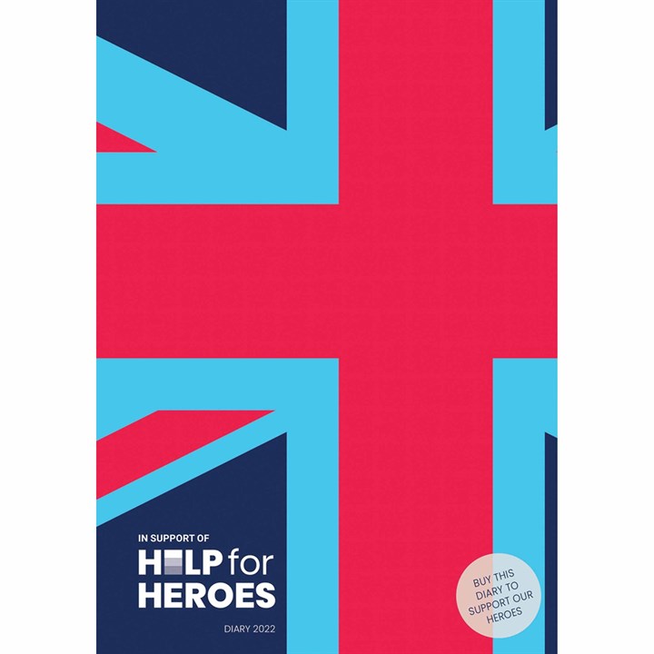 Help For Heroes A5 Diary 2022