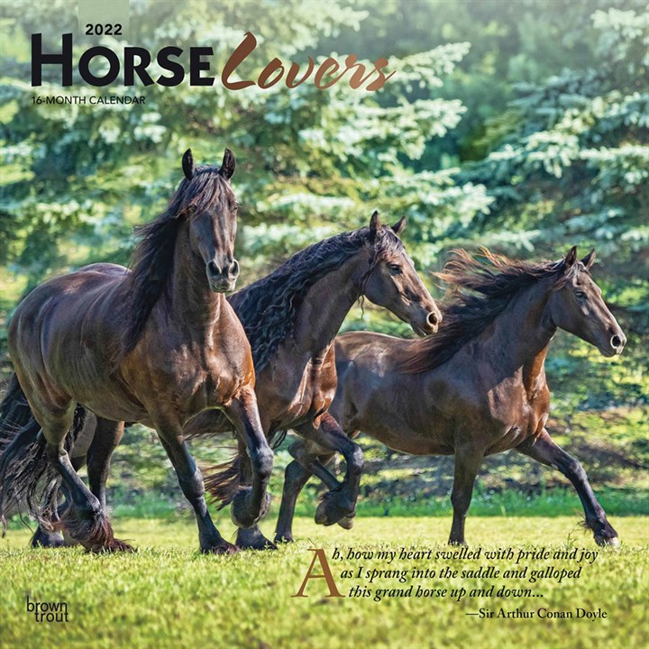 Horse Lovers Calendar 2022