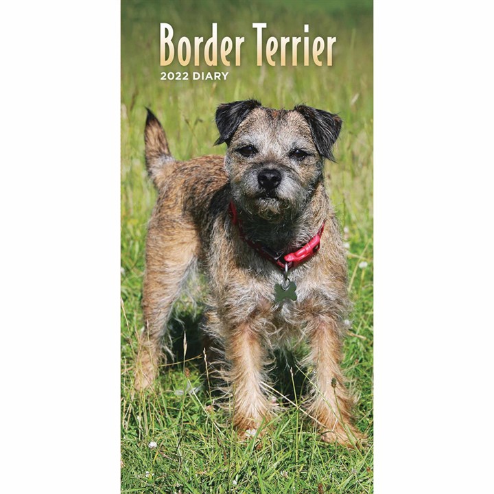Border Terrier Slim Diary 2022