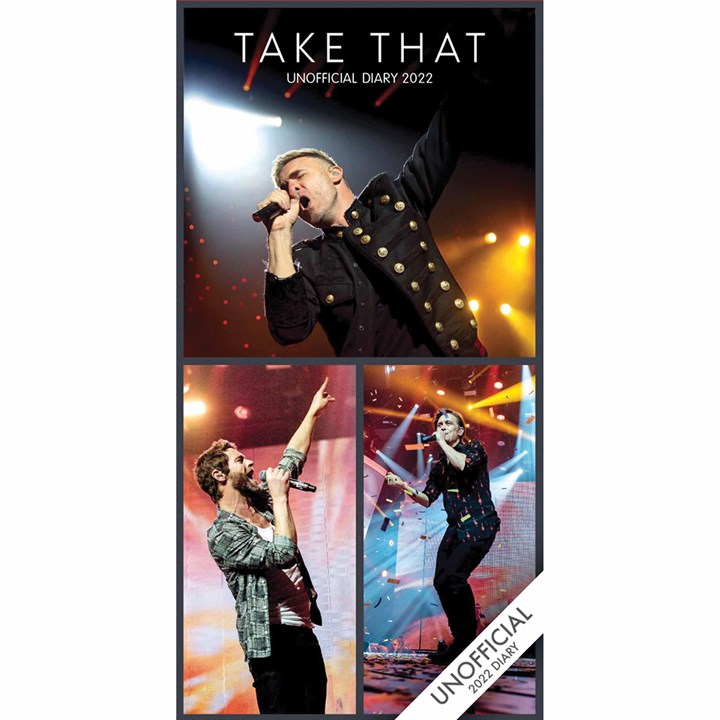 Take That Unofficial Slim Diary 2022