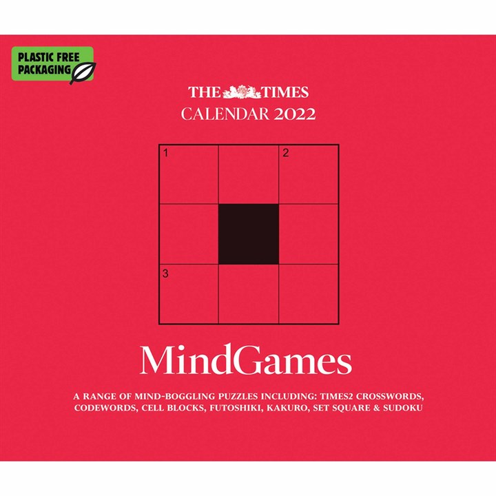 The Times, Mind Games Official Desk Calendar 2022
