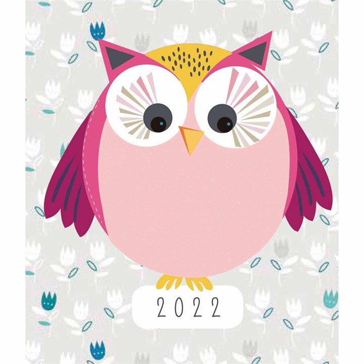 Twit Twoo Owl Square A7 Diary 2022
