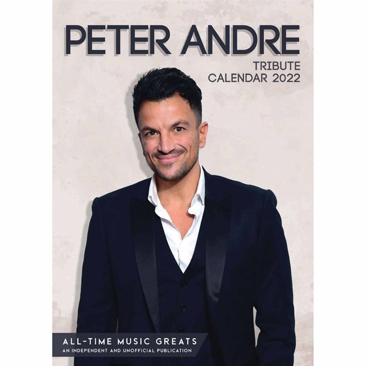 Peter Andre Unofficial A3 Calendar 2022