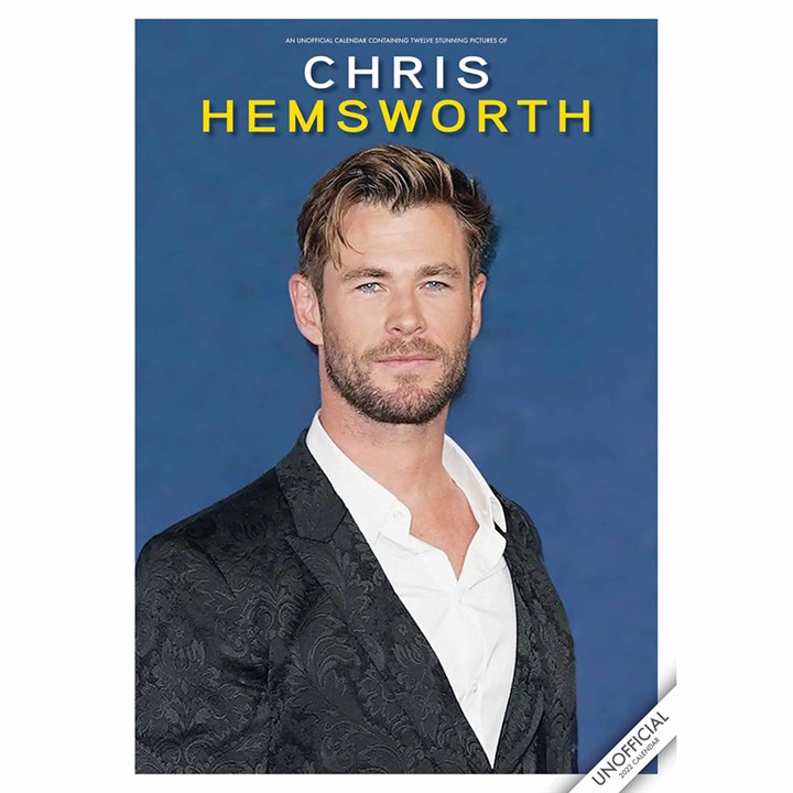 Chris Hemsworth Unofficial A3 Calendar 2022