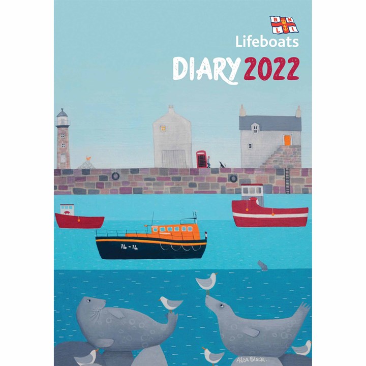 RNLI, Lifeboats A5 Diary 2022