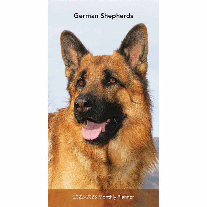 German Shepherds Slim Diary 2022 - 2023
