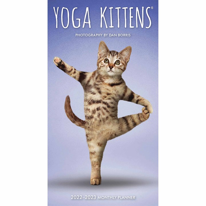 Yoga Kittens Slim Diary 2022 - 2023
