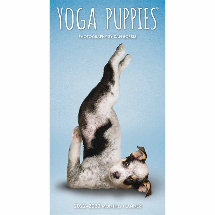 Yoga Puppies Slim Diary 2022 - 2023