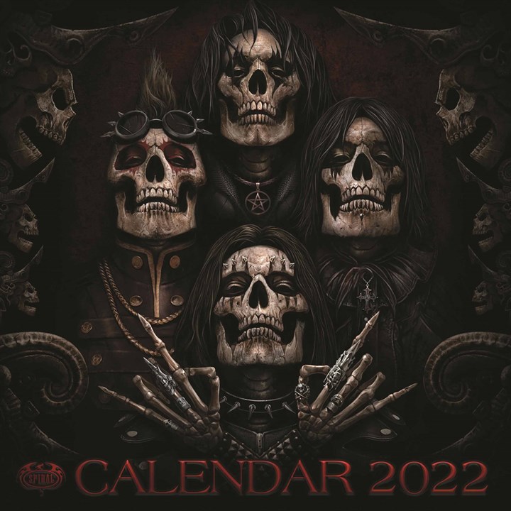 Spiral Gothic Calendar 2022
