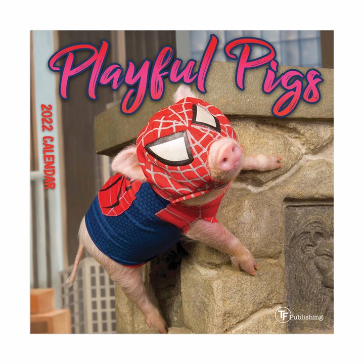 Playful Pigs Mini Calendar 2022